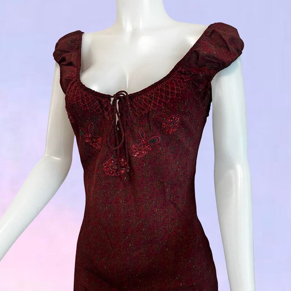 Fairycore rampage milkmaid dress vintage 90s y2k